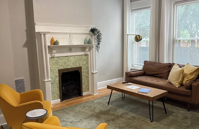 Victorian Village Chic and Cozy Two-Bedroom Apartment in Columbus, Ohio.