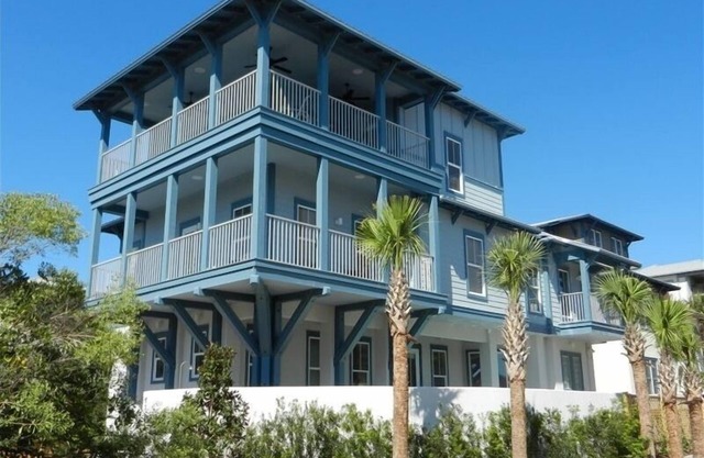 Vie De Mer 5+BR/5.5BA, Gulf View, Priv Pool, 3 King Masters, beach side of 30A