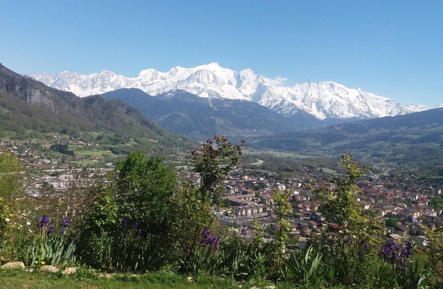 View Mont Blanc Sallanches