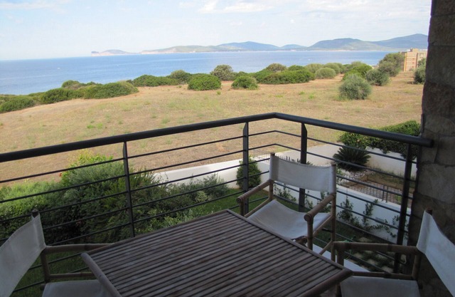 View over the bay of Alghero and the Porto Conte regional park.
