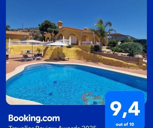 Villa Ángel, Maravillosas Vistas de la ciudad de Málaga