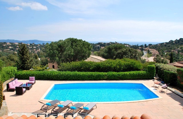 Villa 12 pers Splendid sea view private pool air-co wifi Olympic Games 2024
