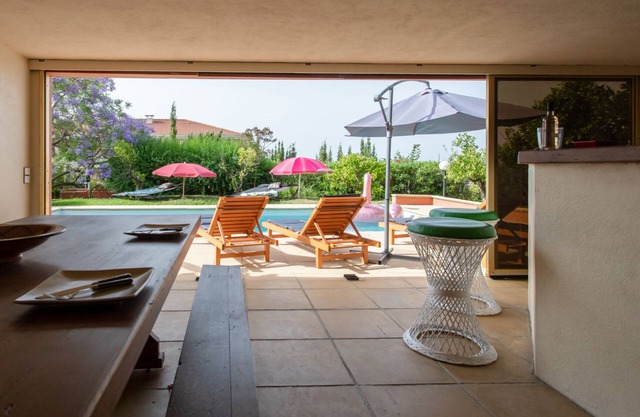 Villa 180° Sea view Pool Parking 9Pax BBQ WIFI AC