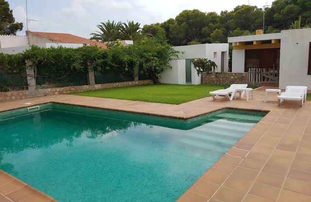Villa 6 pax in Tres Calas quiet 300m from the beach Private Pool Barbecue Wi-Fi