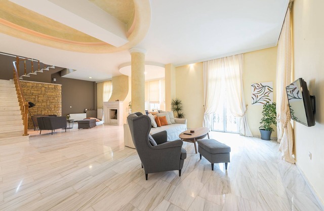 VILLA ATHENS - A Neoclassical 250sqm - Can sleep 8 guests