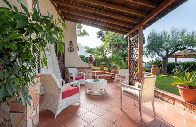 Villa "Azzurra" with Sea View, Private Terrace & A/C