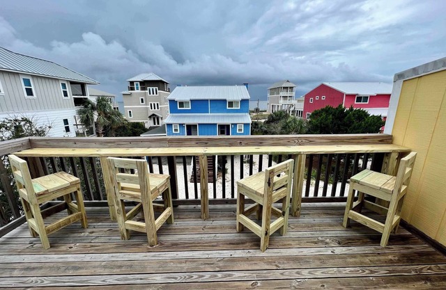 Villa Cape San Blas - Gulf View Townhome, Steps from the Beach & Local Dining
