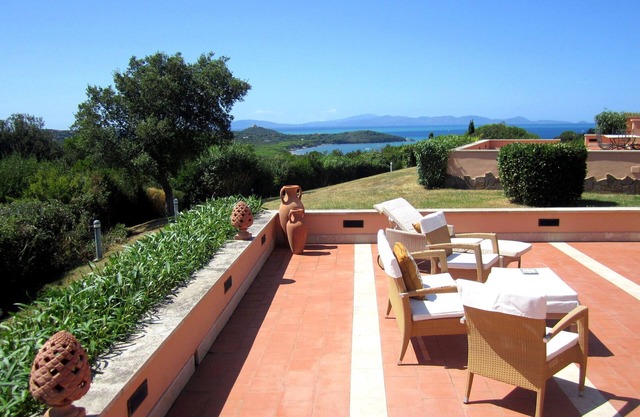 "Villa Carola" at Punta Ala (Sea & Golf Club View)