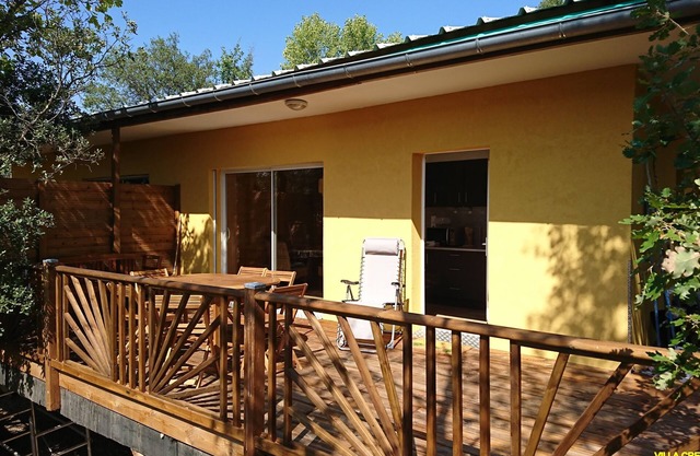 Villa Creole Lamalou : Gite 3 * Canelle F3 large terraces south view quiet