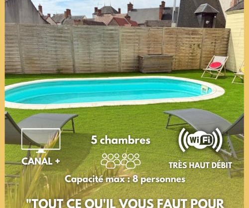 Villa de charme avec piscine privée