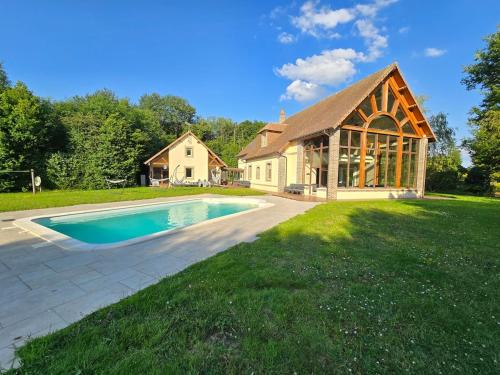 Villa de luxe, piscine chauffée & nature