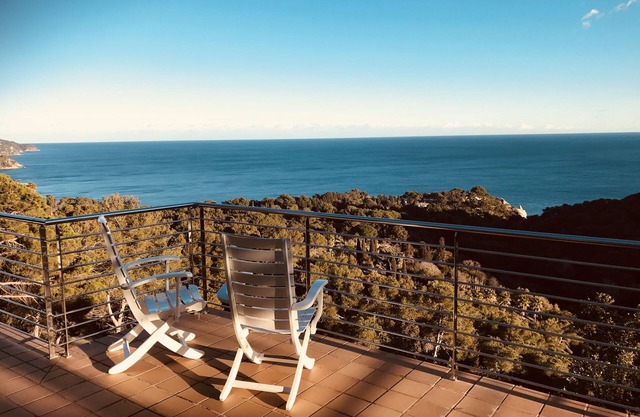 Villa in St Cristina Blanes/Lloret de Mar panoramic Meerblick und Jacuzzi