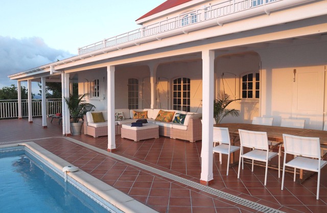Villa LES GAILLACS in Saint Barth an incredible view