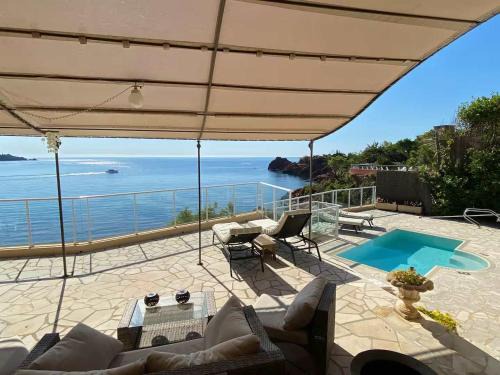 Villa Lou Cade, vue imprenable et plage privée, Théoule-sur-mer