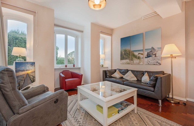 Villa Meereswoge Goldstern - directly on the pier