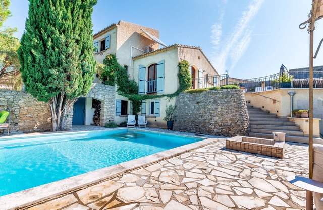 Villa Nyons Drôme provençale private heated pool Wifi Bbq