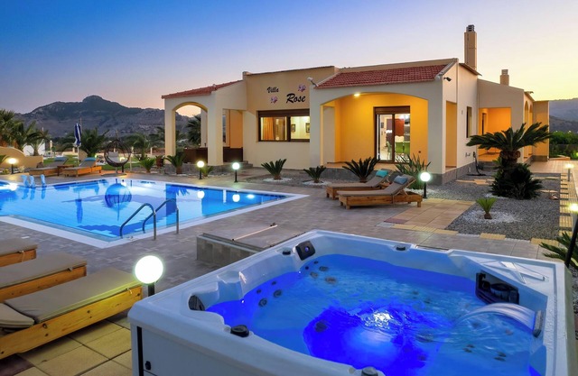 Villa Rose sleeps up to 13