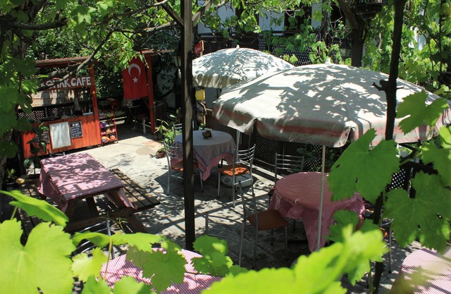 Villa terrace garden cafe