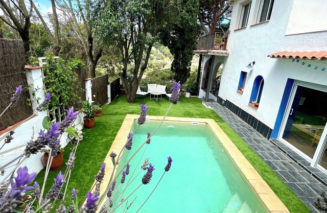 Villa with Private Saltwater Pool in the Mountains near the beach.