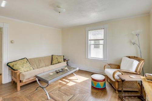 Walk to Beach House with Deck and Yard in Lubec!