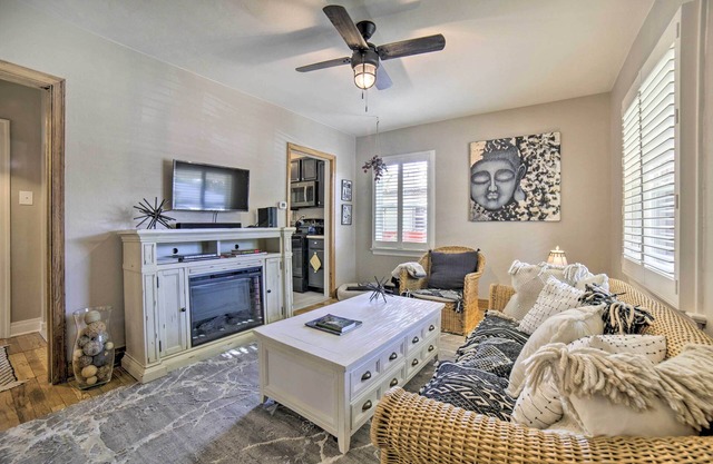Walk to Midtown: Reno Retreat w/Furnished Deck!