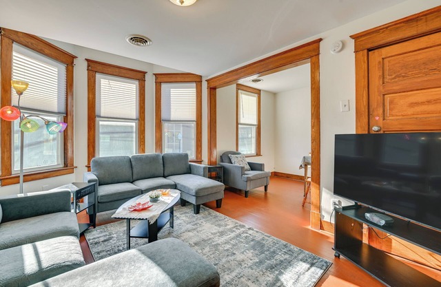 Walk to Washington Park: Remote Work-Ready Apt!