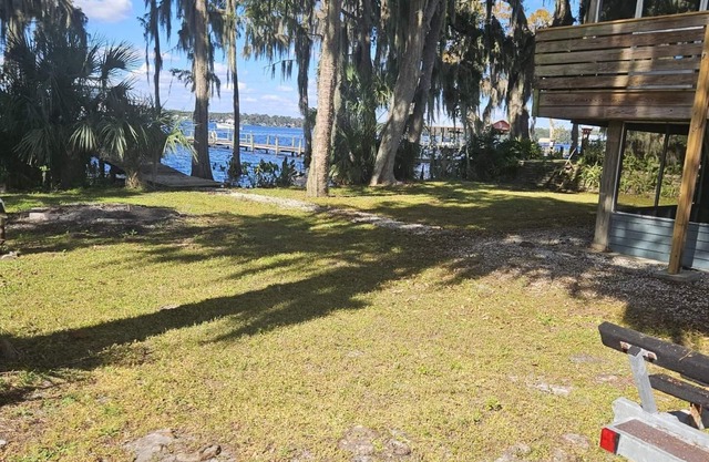 Water front home with a panoramic view of the gorgeous St. Johns River
