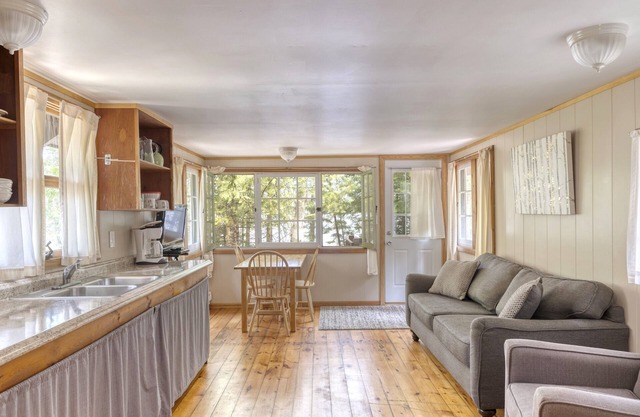 Water's Edge LAKE Cabin ~Beach~Kayaks~Wifi~SUP Board~Campfire~State Park Nearby!