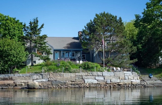 WATERFRONT home, overlooking Southwest Harbor, walk to town!