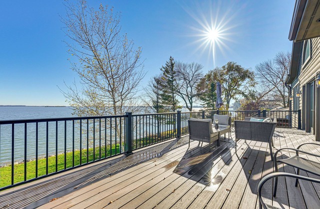 Waterfront Home w/Boat Dock & Deck in Storm Lake!