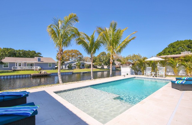 Waterfront Home w/Private Heated Pool, Newly Renovated, 10 Min to AMI