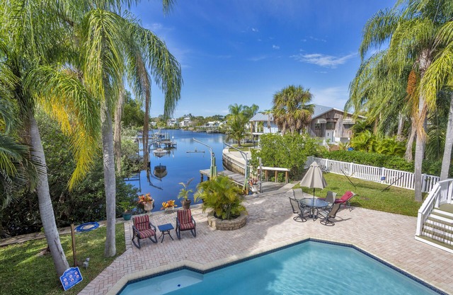 Waterfront luxury home in Ozona.