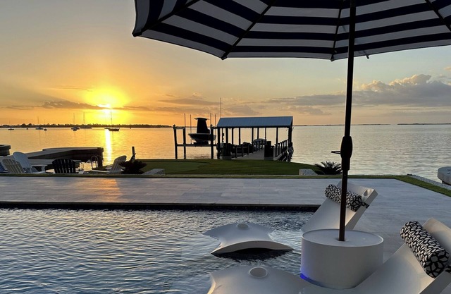 Waterfront Oasis with Stunning Sunsets and a Fully Renovated Backyard