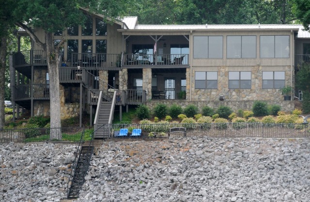 Waterfront property located at Point Pleasant on Enid Lake