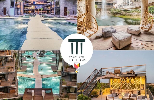 Waterworld Tulum 1BR Cenote | GYM | Rooftop Pools