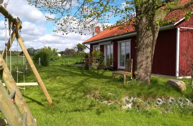 Weitblick bis zur Schlei: das Lindhus in Grödersby
