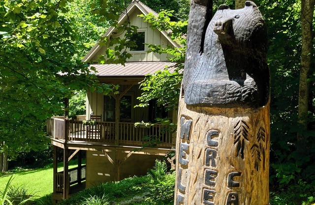Whimsical Creekside Cabin