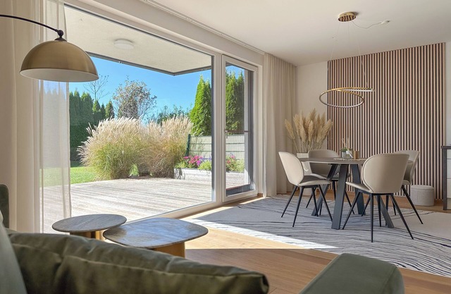 "Wiesenblick"-Premium Apartments Seekirchen, quiet 2-room apartment with garden