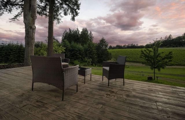 Wine Country Retreat With Vineyard Views, Huge Patio, Free Tastings, Gazebo, BBQ, Plush Furniture