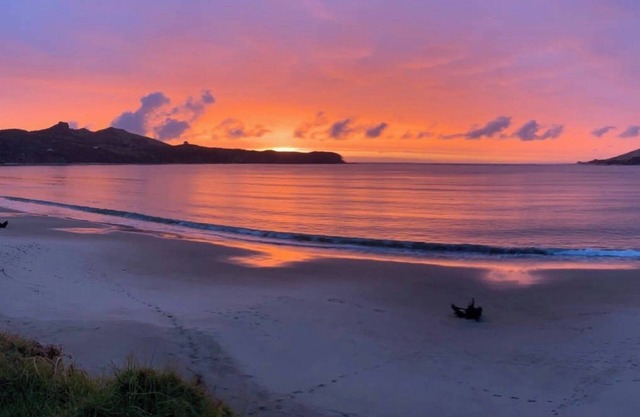 WISTFUL ON WAIANGA. GOLDEN HOKIANGA SANDS. SUN DRENCHED BEACHFRONT HOLIDAYS.