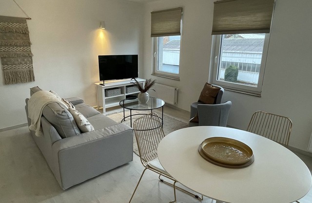 Zen apartment integrated into its wellness center