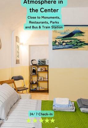 Zen-Studio mit kostenlosem Parkplatz und automatischem Check-in 24 7 mit Netflix und Disney Plus