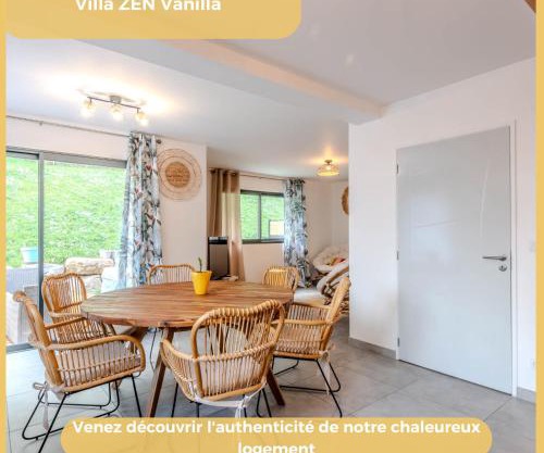 Zen Vanilla Home, Maison exotique entre Annecy et Geneve