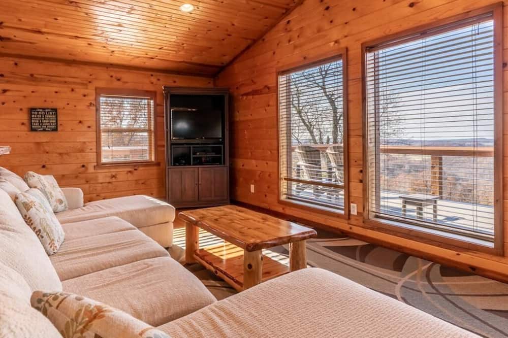 Ponca Cabin | Mountain Sunset Cabin w/Hot Tub