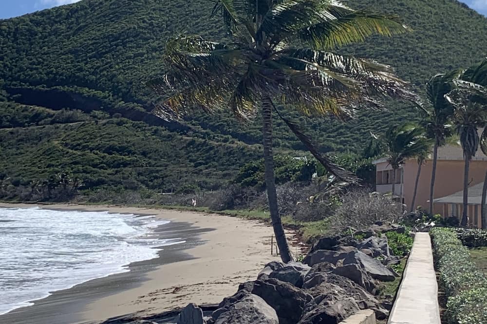 Saint Kitts and Nevis Condo | This cozy condo is just steps from pool & Atlantic Ocean.