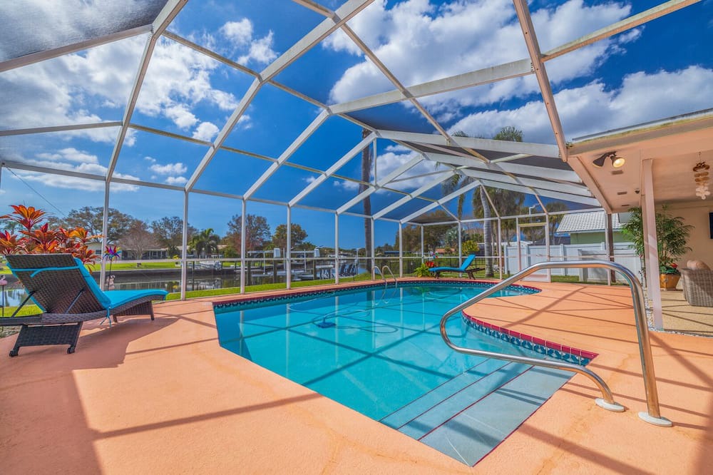 Clearwater House | Private Pool Waterside Home in Clearwater