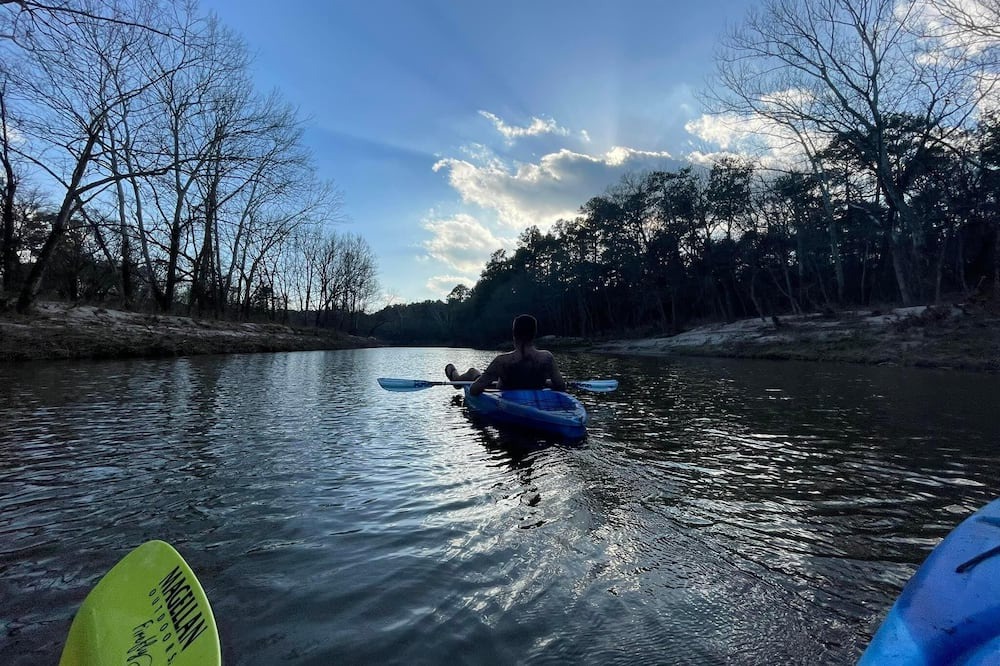 Huntsville RV Rental | Waterfront Bunkhouse Cabin & Creekside Campground , Atv & Pet friendly