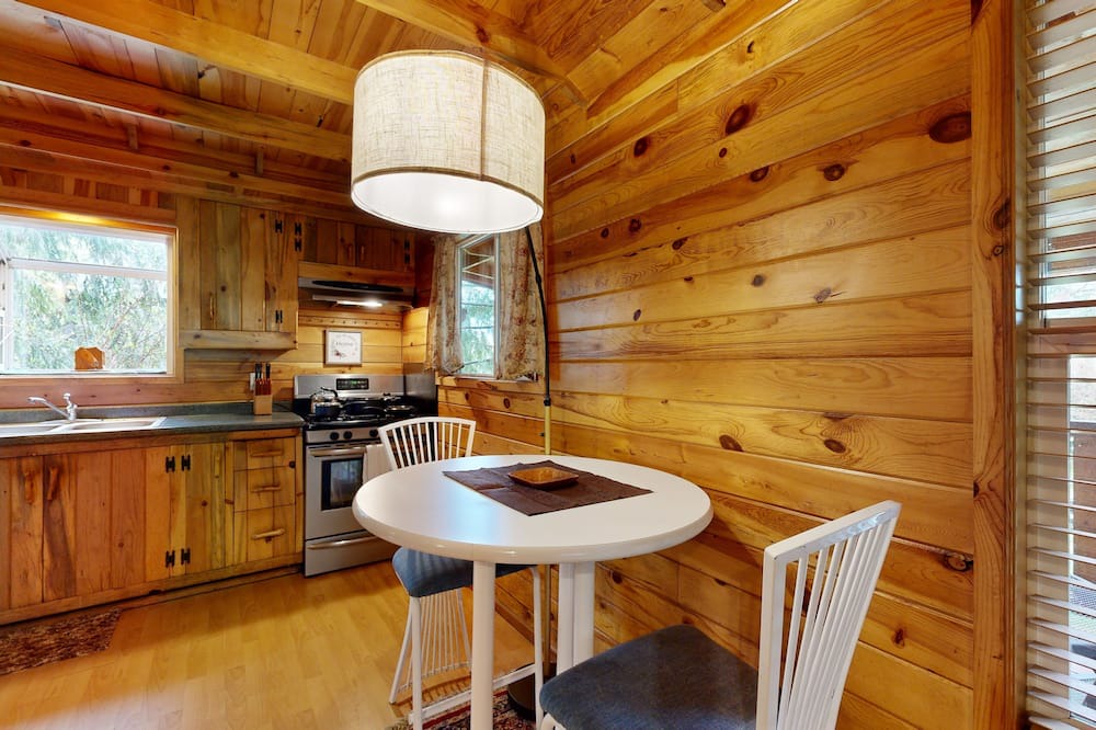 Marmot Cabin | Secluded cabin with pond views, streaming, W/D, & partial AC - dog-friendly