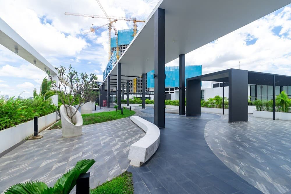 Dangkao Apartment | Skyline 2 BD Retreat at Phnom Penh w/ Pool & Gym