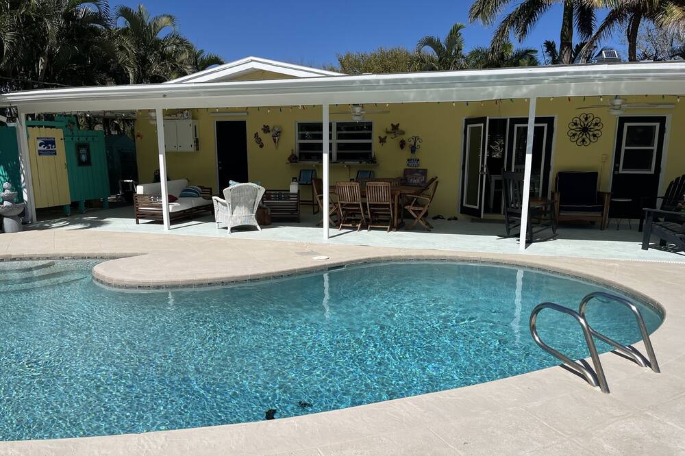 Indialantic By The Sea House | Melbourne Beach Gem - Three bedroom pool home a couple of blocks from beach